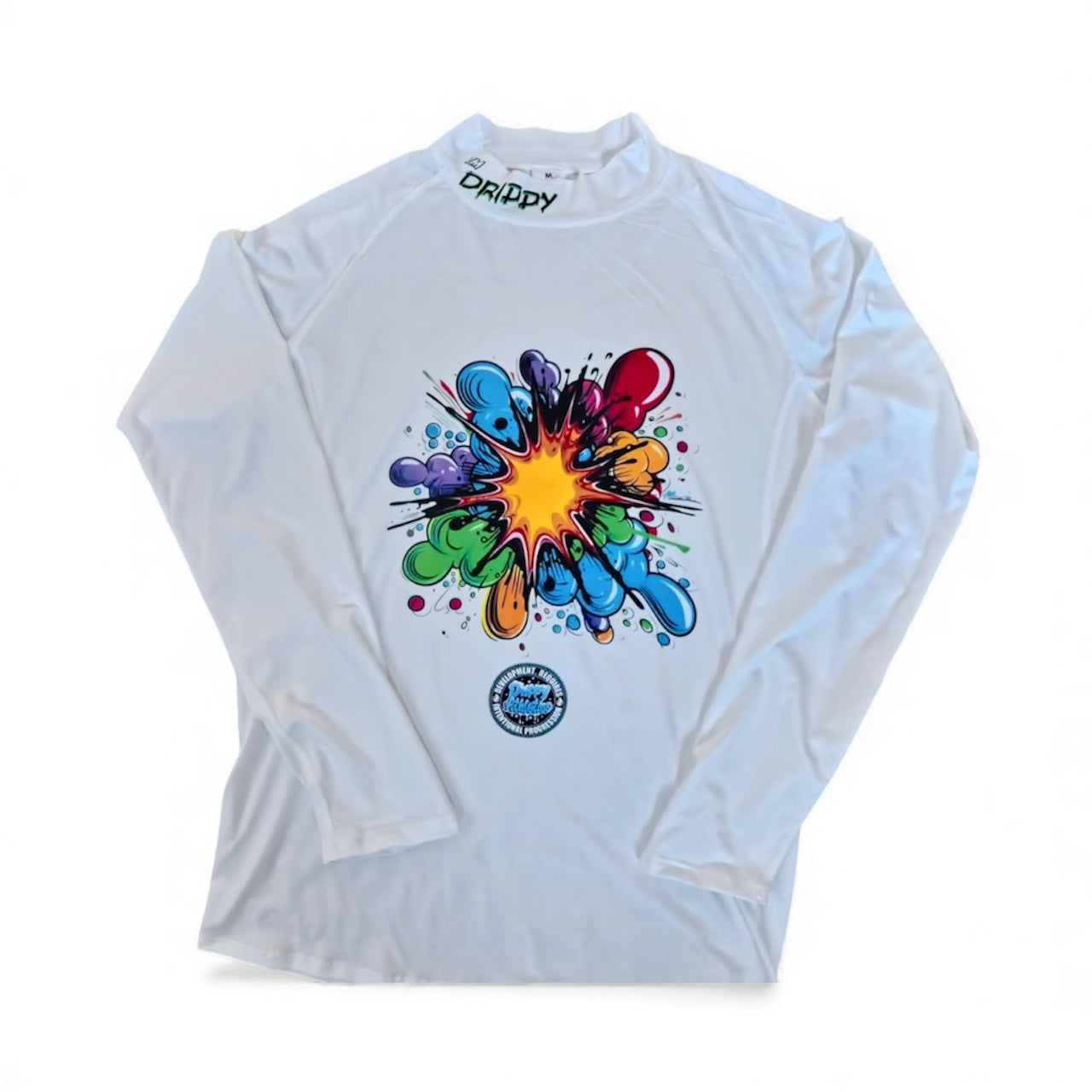 Drippy custom turtleneck compression