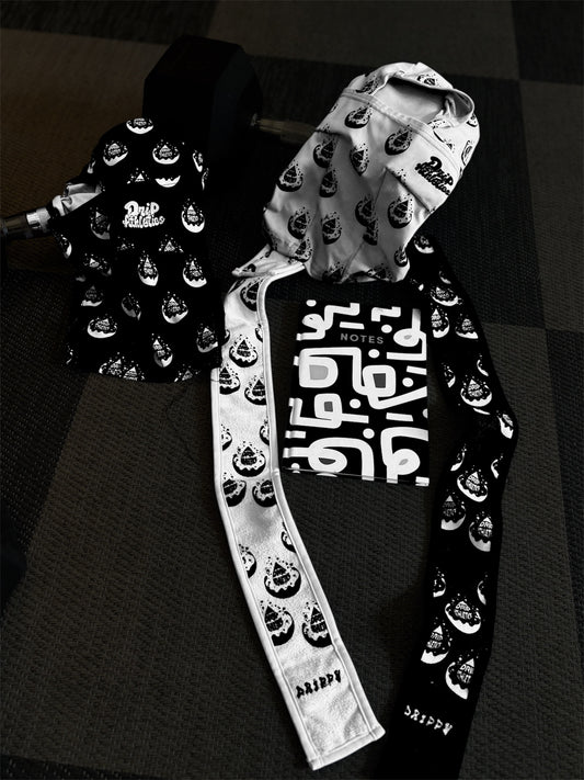 All white Drippy Towels