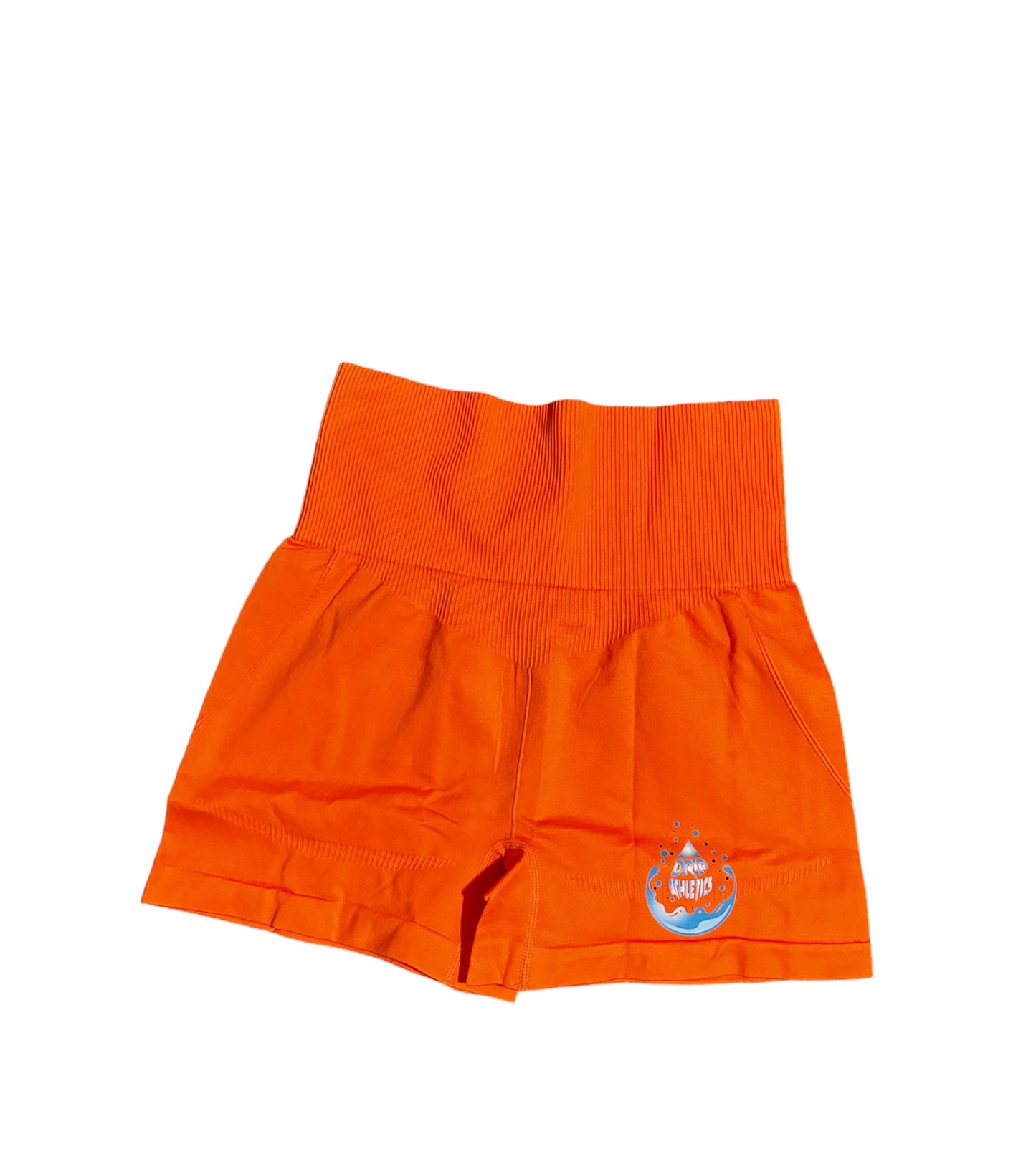 Drip Femme | “Heat Check” Orange Workout Set