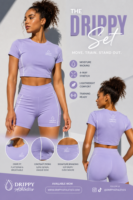 Drippy Lavender Set
