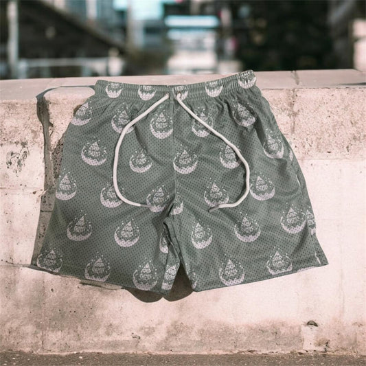 Drippy Shorts Mint Green
