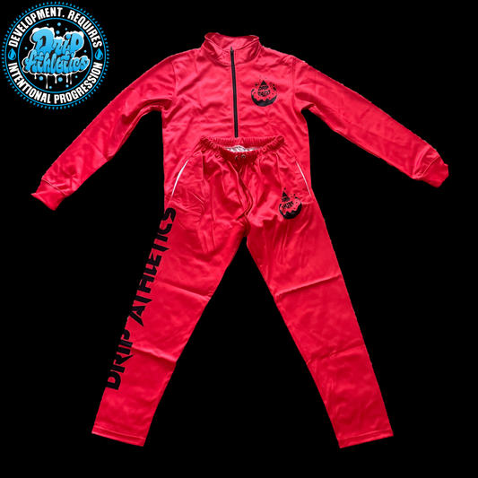 Drip Legacy | Alpha Set (Red/Black Tracksuit)